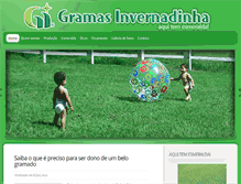 Tablet Screenshot of gramasinvernadinha.com.br